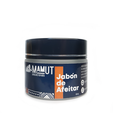 Ideal para evitar la irritación de la piel después del afeitado. (indispensable usar brocha para hacer espuma). jabon afeitar, natural skincare cuidado personal 100% natural