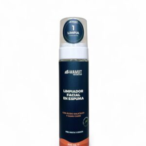 Limpiador facial en espuma para piel mixta y grasa con ácido salicílico y extractos naturales
